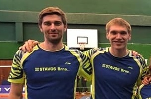 Spoluhráči Lukasz Moreň a Milan Ludík.