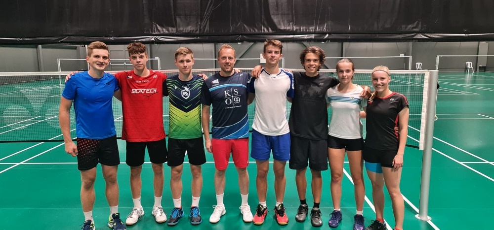Vojtěch Poříz, Josef Cirok, Tomáš Vrbka, mistr světa v mixu Thomas Laybourn, Tadeáš Brázda, Jozef Mitocha, Tereza Ciroková a Adéla Klapalová.